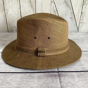 Stetson Mens Toyo Fedora Safari hat Medium